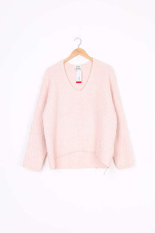 Acne Studios Womens Pink Jumper Size S