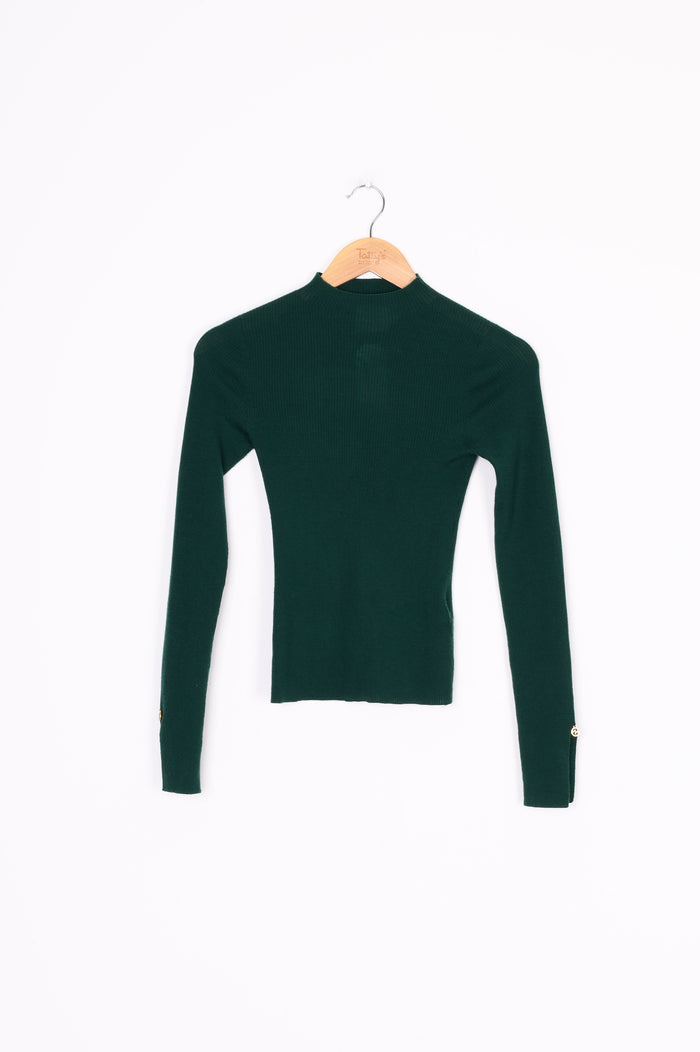 Aje. Womens Green Jumper Size XS