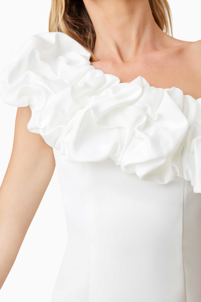 Amelie Party Dress Ivory - Dress - Elliatt