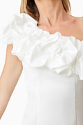 Amelie Party Dress Ivory - Dress - Elliatt