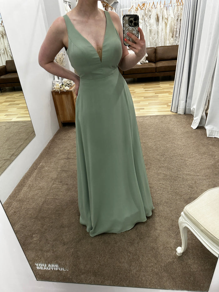 Amia Sage Green Dress - Dress - Sorella Vita