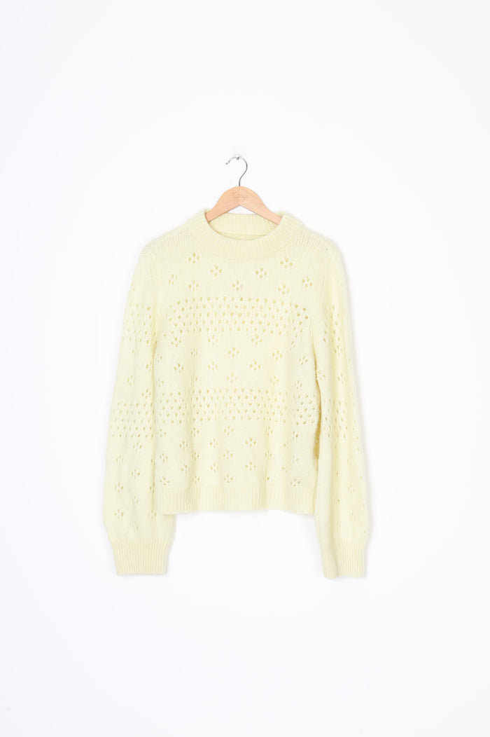 Anine Bing Womens Yellow Jumper Size L
