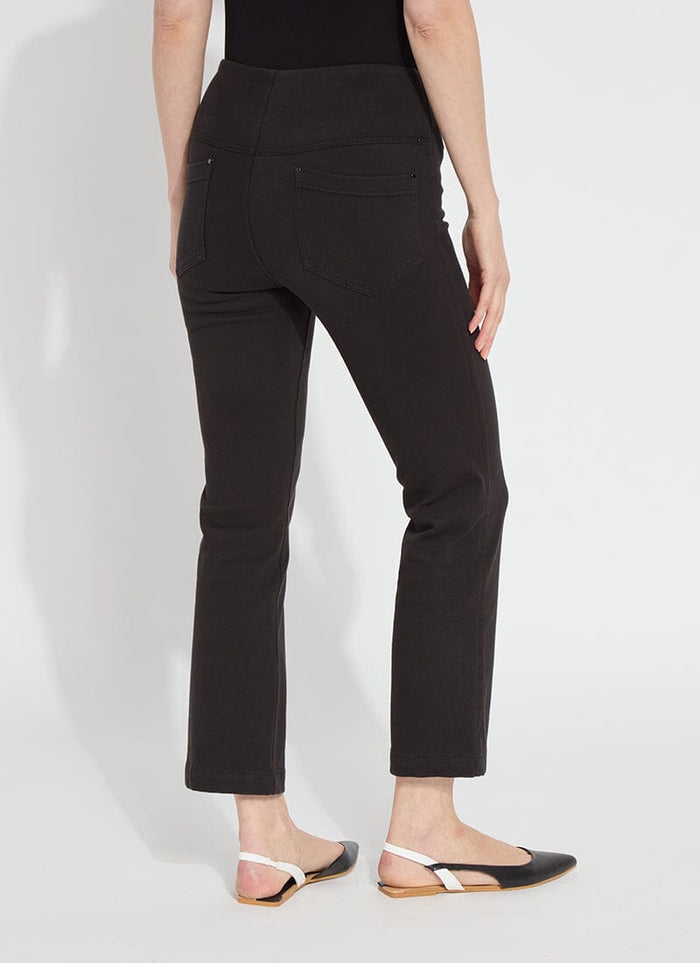 Lysse Ankle Denim Baby Bootcut / Black