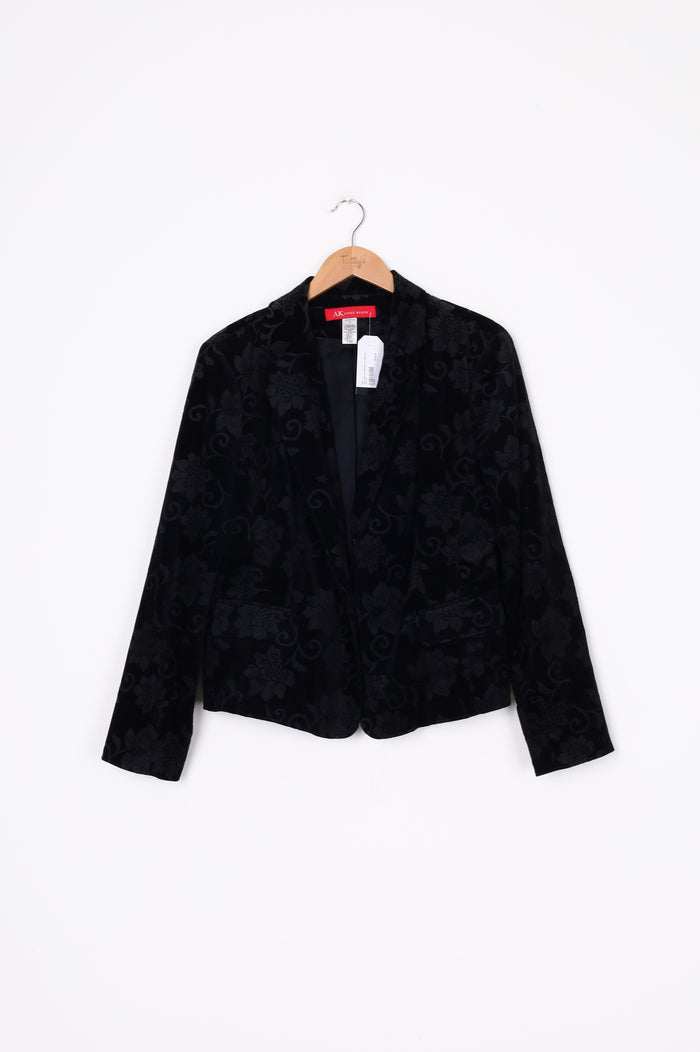 Anne Klein (vintage) Womens Black Blazer Size 14