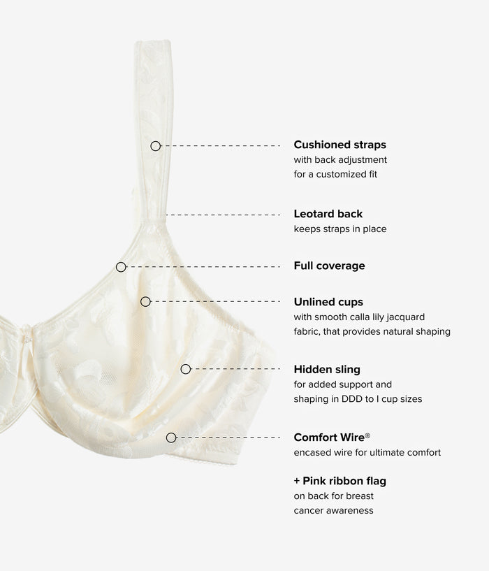 Awareness Underwire Bra: Ivory