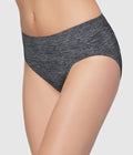 B-Smooth® Seamless Brief: Charcoal Heather