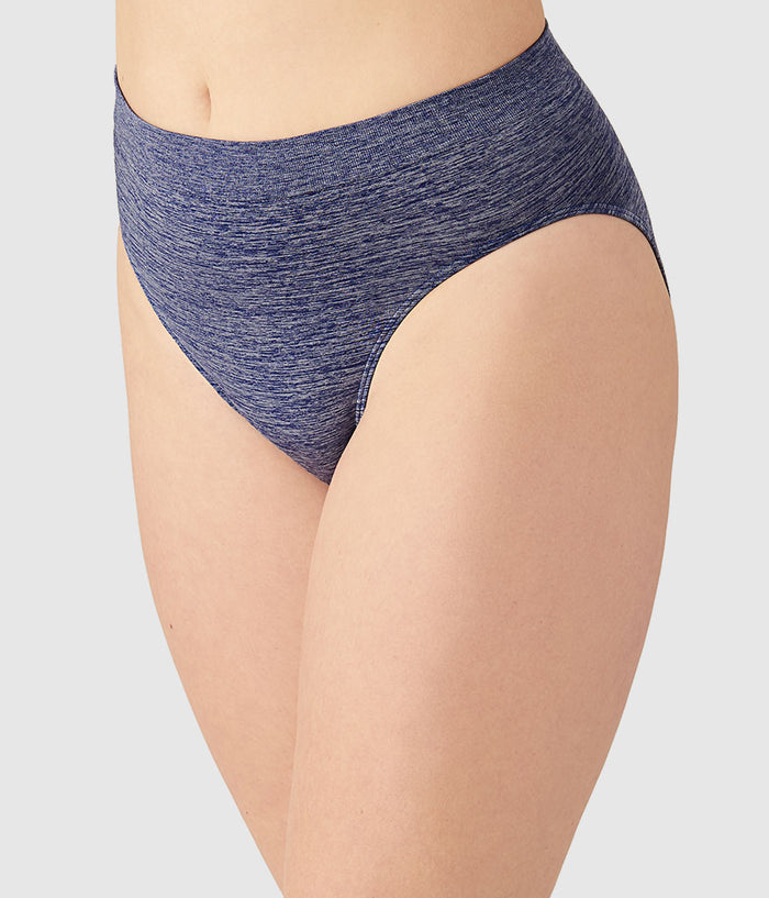 B-Smooth® Seamless Hi-Cut: Patriot Blue Heather