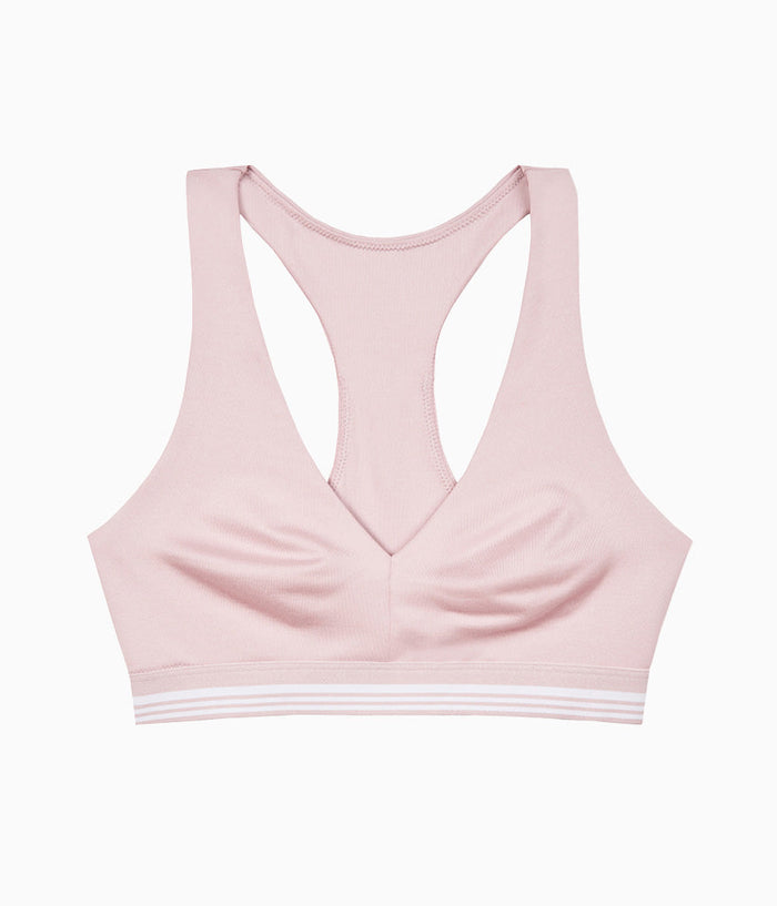 b.active Racerback Sport Bralette: Blush Pink
