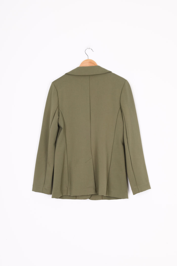 Banana Republic Womens Green Blazer Size M