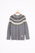 Barbour Womens Grey Jumper Size 12