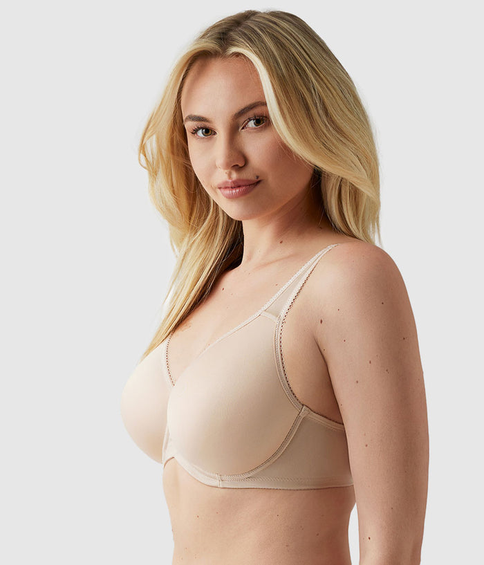 Basic Beauty Spacer Underwire T-Shirt Bra: Sand