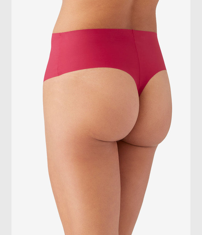 b.bare Hi-Waist Thong: Persian Red