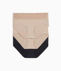 b.bare Hipster Panty Pack: Au Natural/Au Natural/Night
