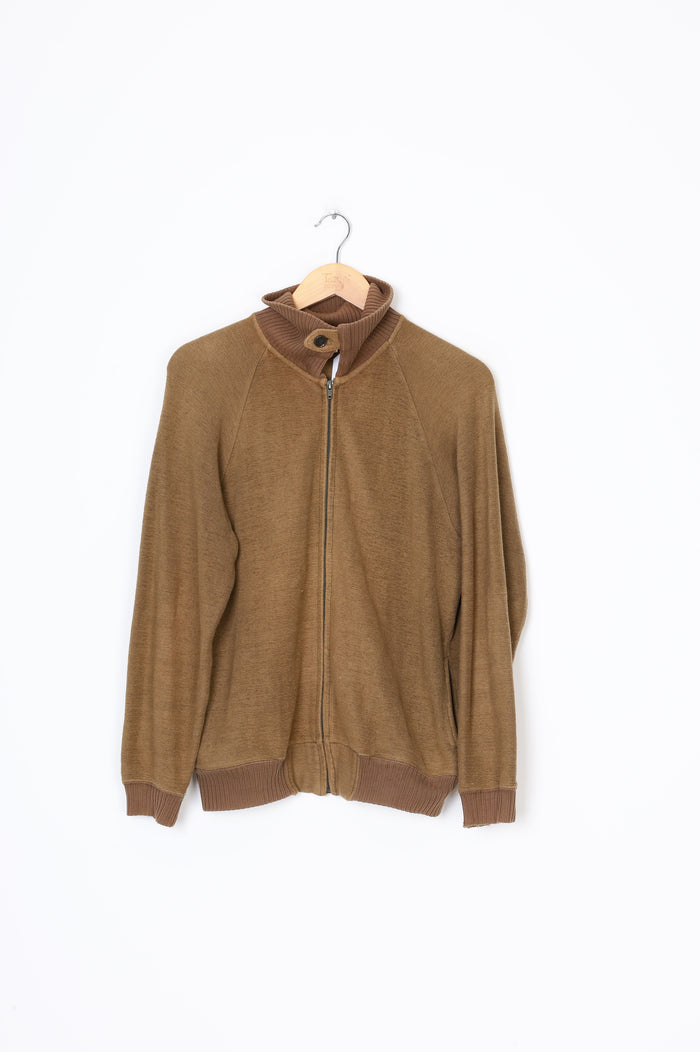 Beams Mens Green Cardigan Size M