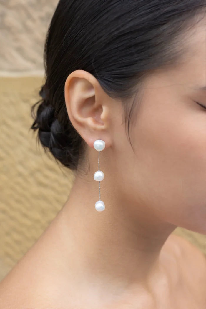 Bella Pearl Earring - Jewellery - Windsor Bridal Jewellery