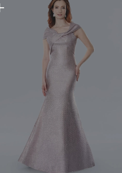 Blush Off Shoulder Rouge Dress – Elegant Formal Wear