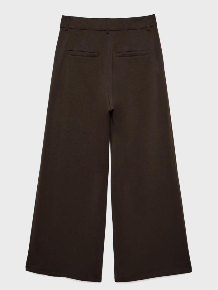 Bogilvy-weiche Modal Damenhose brown Produktbild hinten