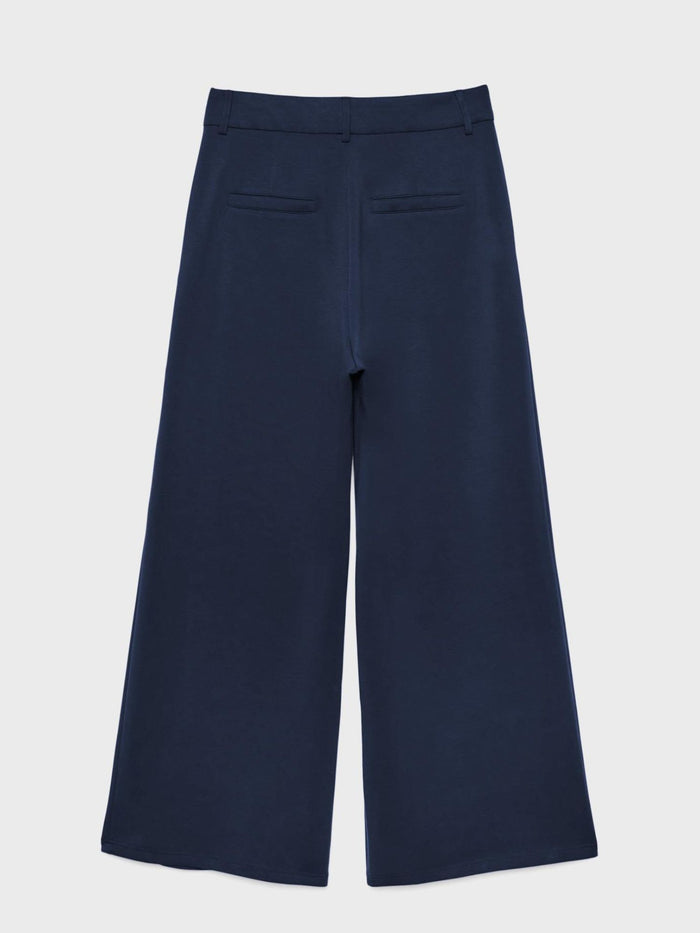 Bogilvy-LIV-Damen Modal Stoffhose-navy-back