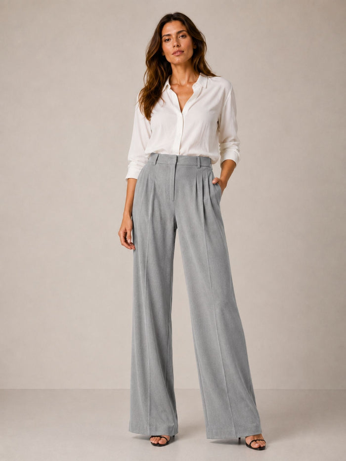 BOGILVY-LIV2.0-GREY-StraightLeg-HighWaistFullFront-1