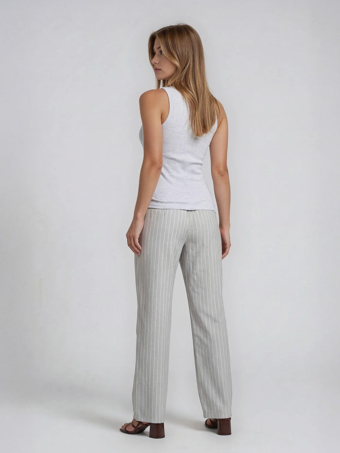 Bogilvy-soleilleichte Damensommerhose-front-grey
