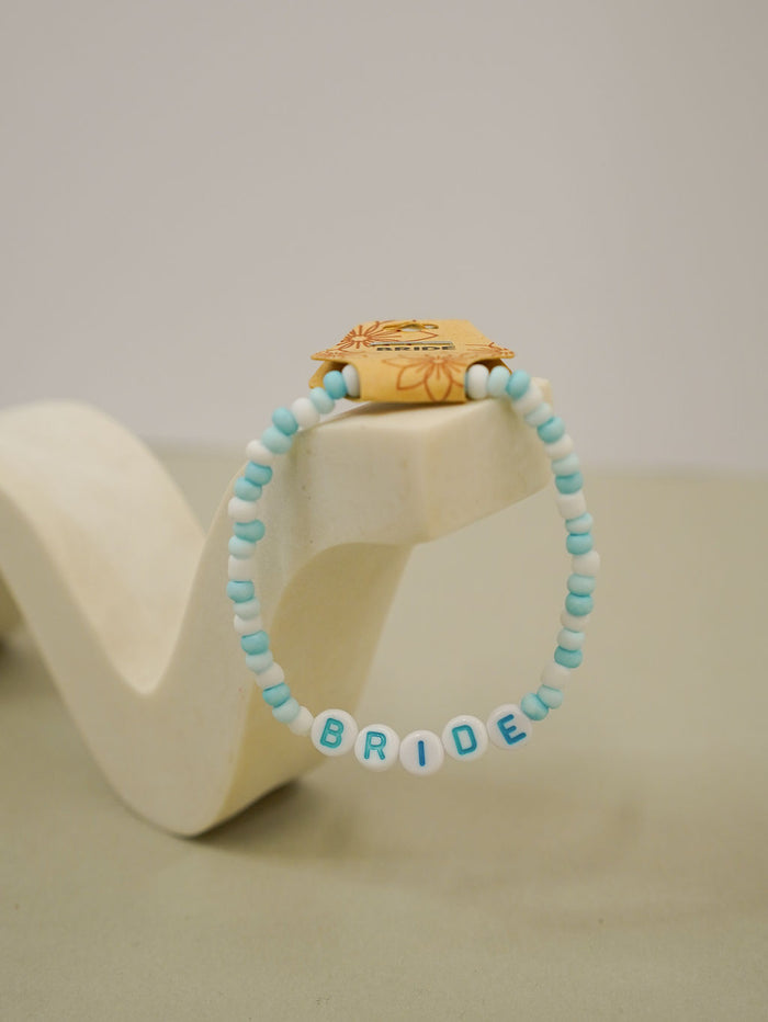 BRIDE Friendship Bracelets Blue - Giftware - Honey Fawn Boutique
