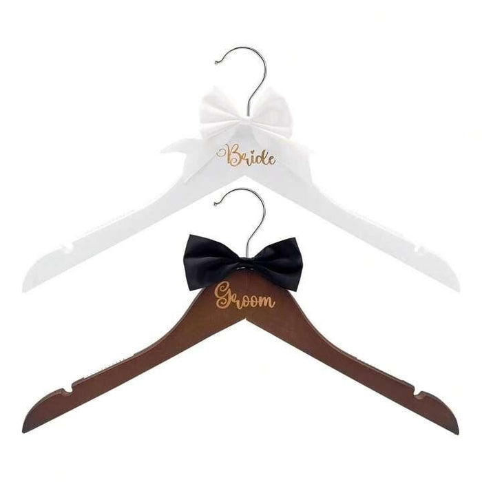 Bride & Groom Hanger Set