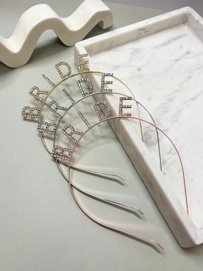 Bride Rhinestone Headband - Giftware - Honey Fawn