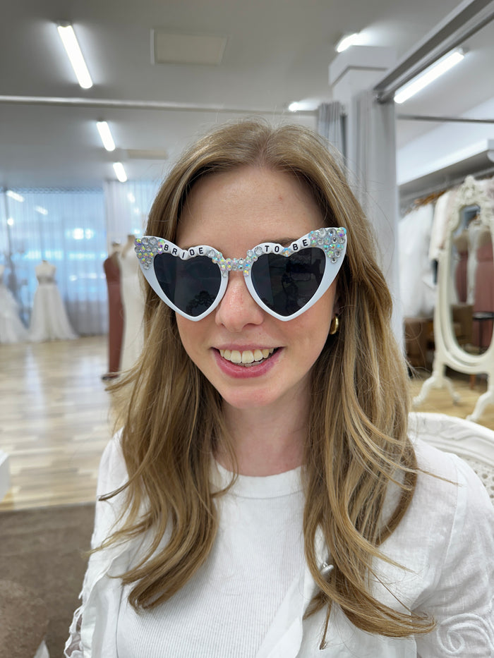 Bride To Be Heart Sunglasses - Giftware - Honey Fawn