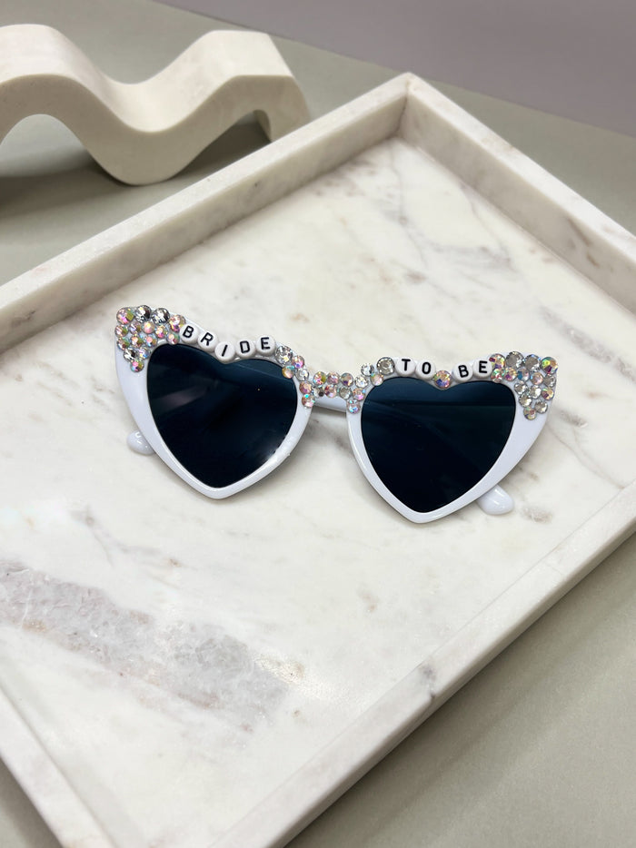 Bride To Be Heart Sunglasses - Giftware - Honey Fawn