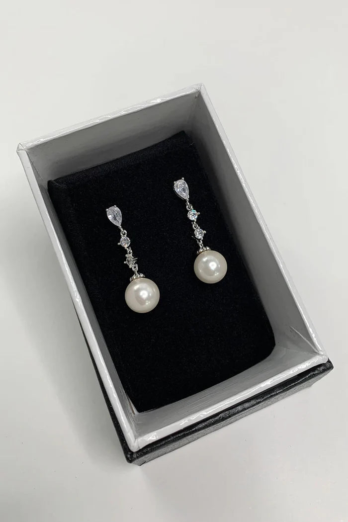 Brielle Pearl Earring - Jewellery - Windsor Bridal Jewellery