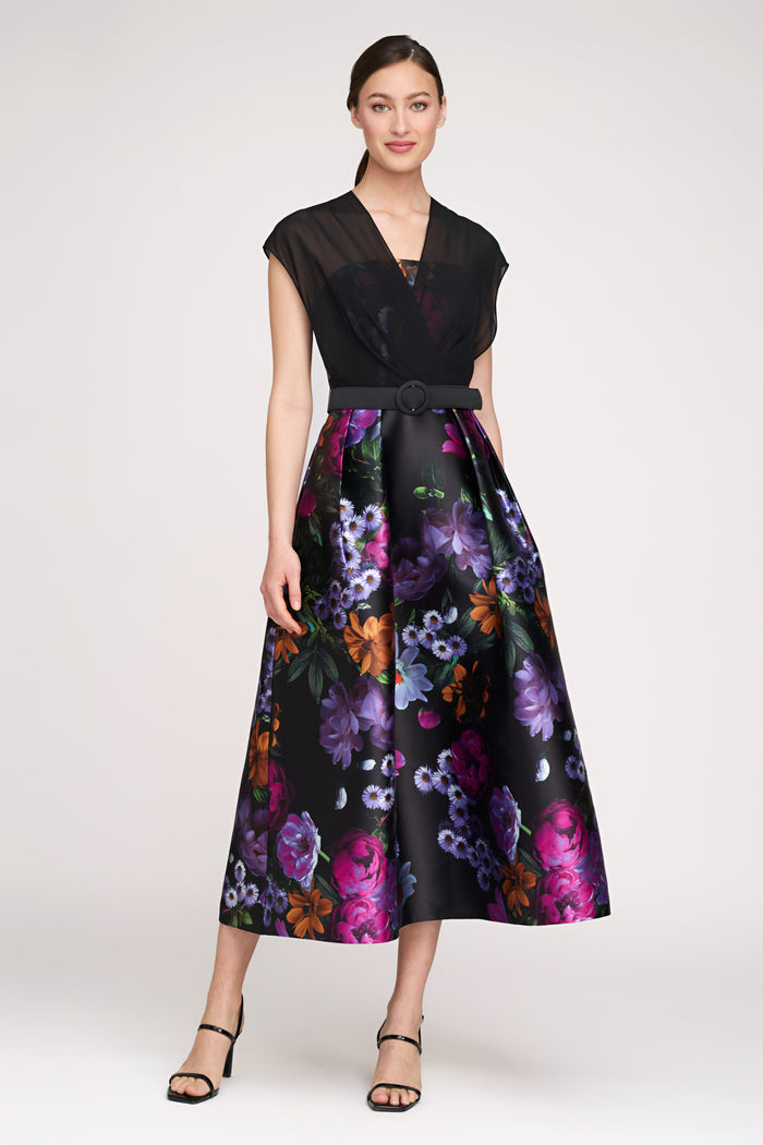 Brigid Tea Length Dress
