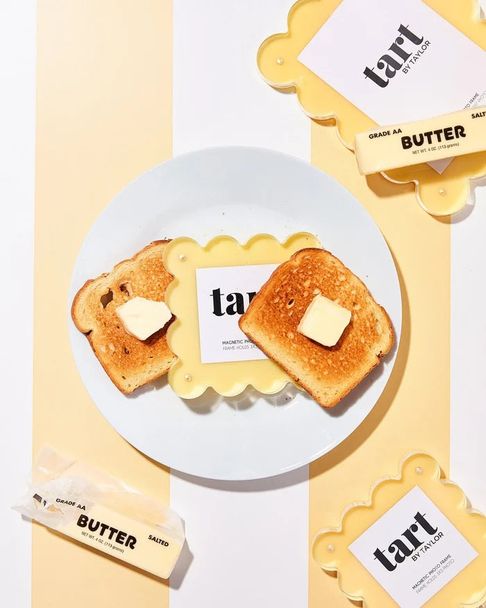 Butter Yellow Mini Acrylic Picture Frame