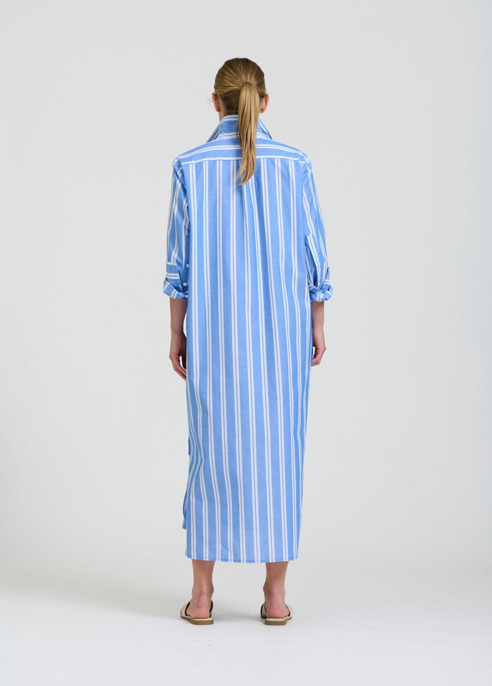 Button Longline Shirtdress