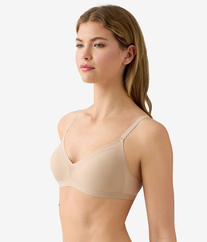 b.wow'd Modern Wire Free Bra: Au Natural