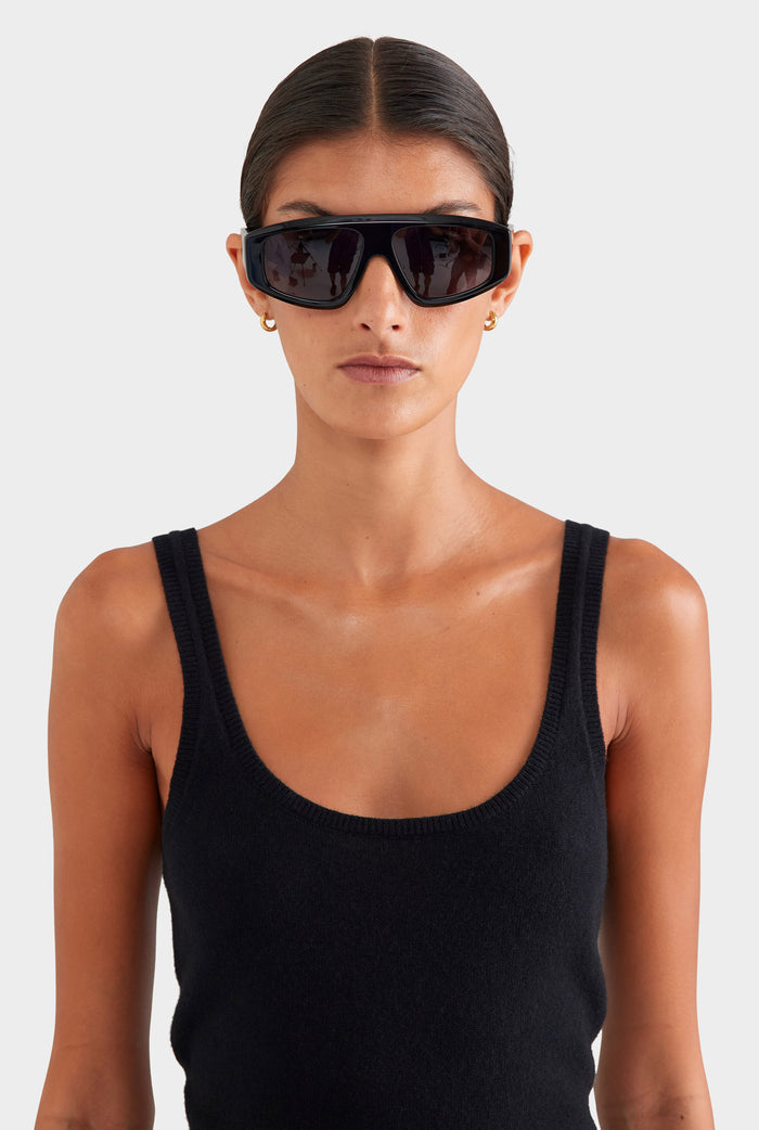Cashmere Tank - Black