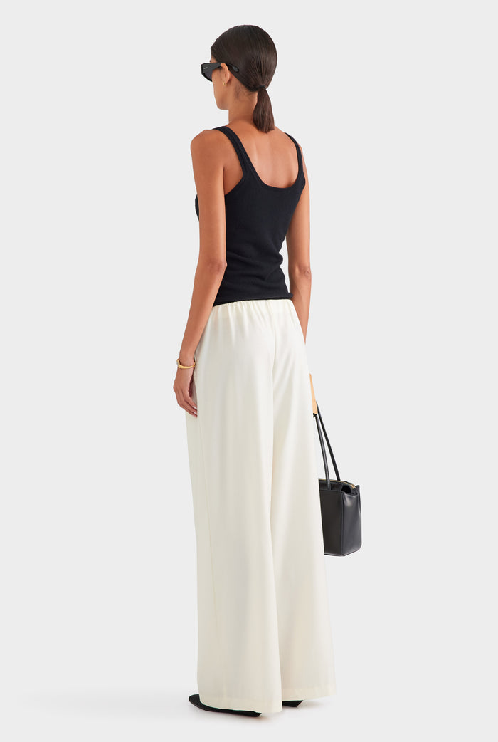 Cashmere Tank - Black
