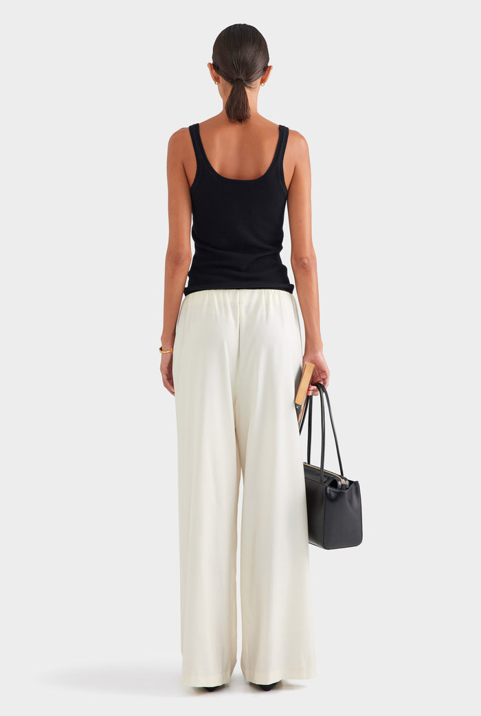 Cashmere Tank - Black