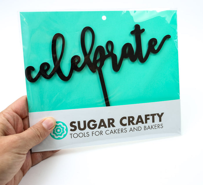 CELEBRATE Cake Topper - Giftware - Honey Fawn Boutique