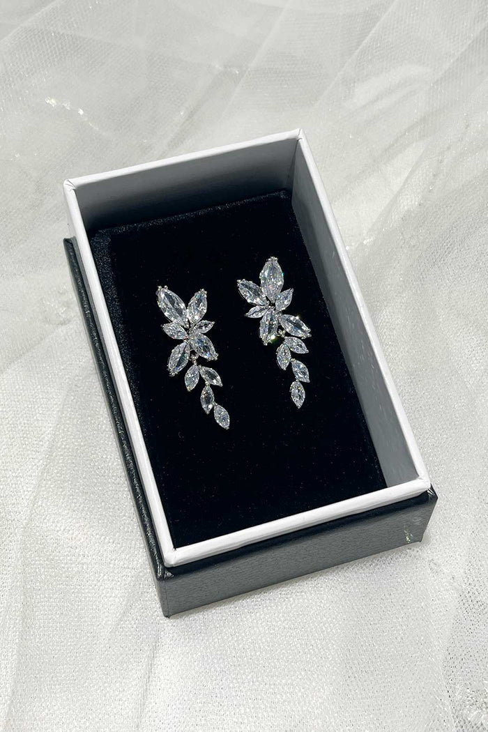 Celia Earring Silver - Jewellery - Windsor Bridal Jewellery
