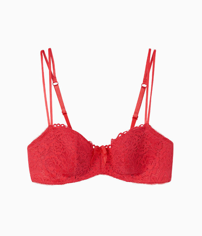 Ciao Bella Balconette Bra: Watermelon