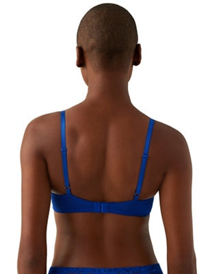 Ciao Bella Plunge Contour Bra: Surf Blue