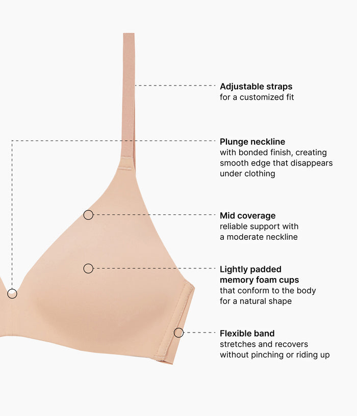 Comfort First Wire Free T-Shirt Bra: Roebuck