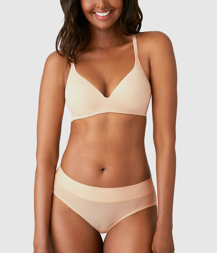 Comfort First Wire Free T-Shirt Bra: Sand