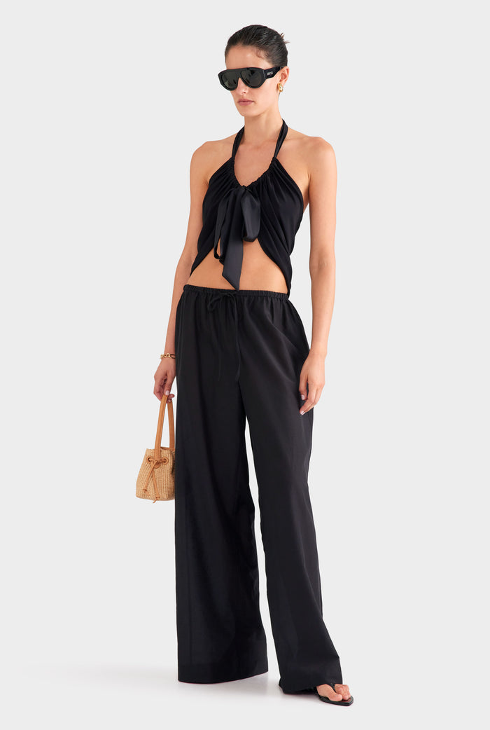 Convertible Drape Top - Black
