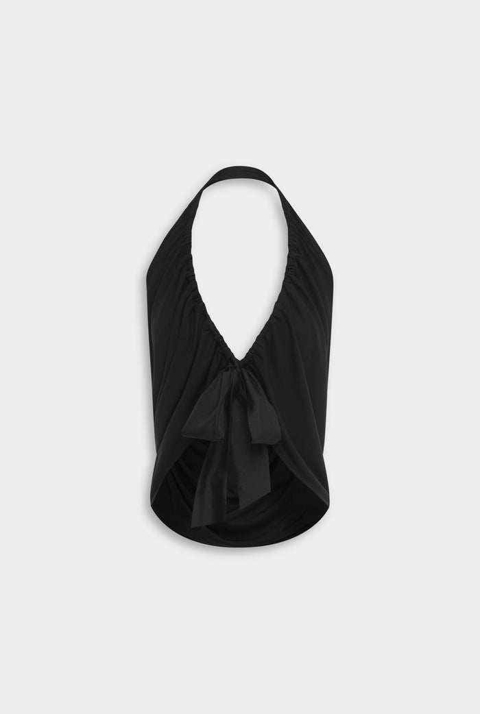 Venroy Convertible Drape Top - Black