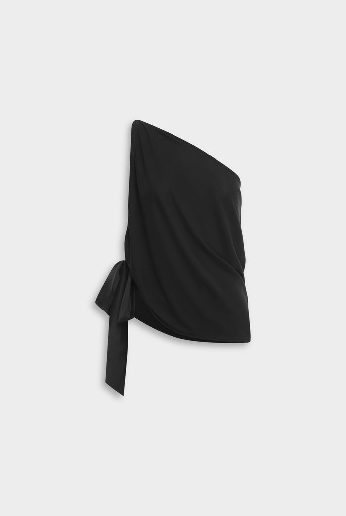 Venroy Convertible Drape Top - Black