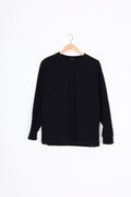 Cos Womens Black Sweatshirt Size S