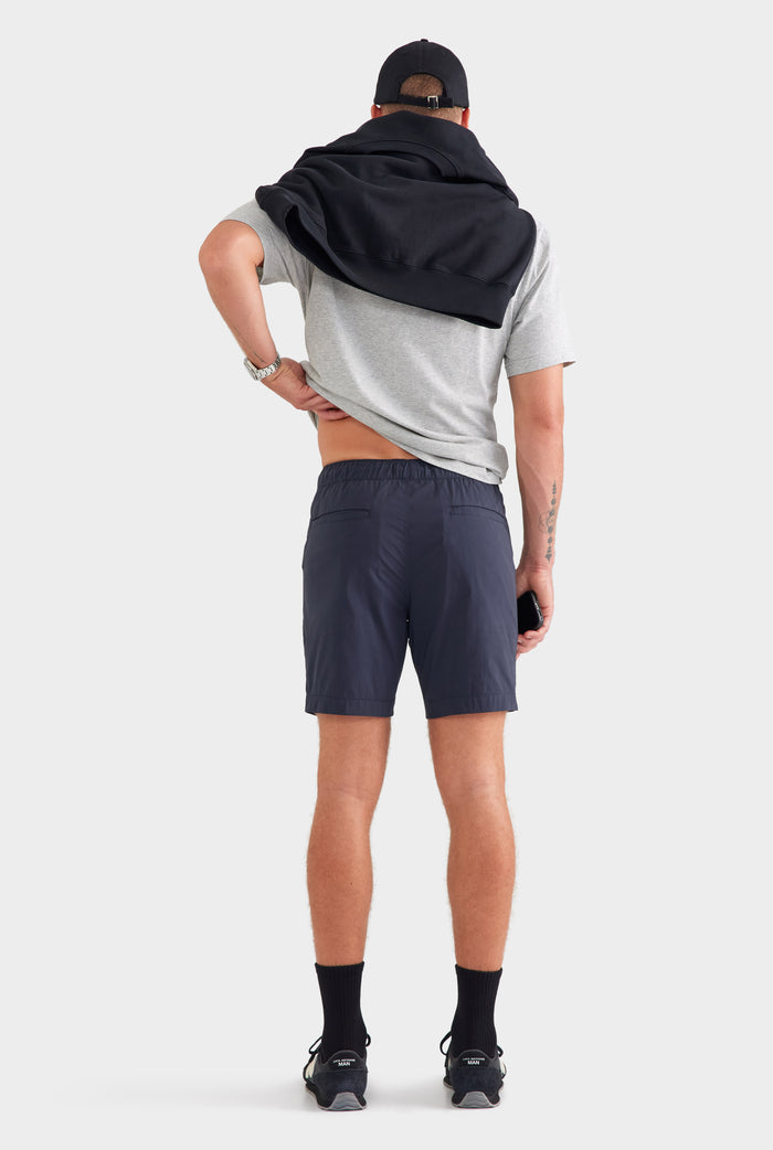 Cotton Stretch Short - Navy