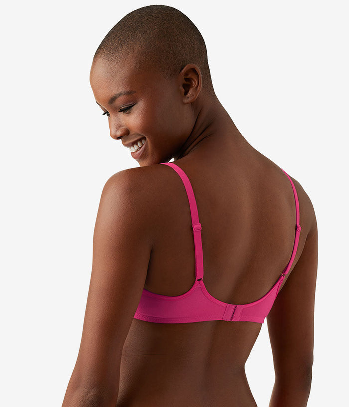 Cotton To A Tee Underwire Bra: Raspberry Sorbet