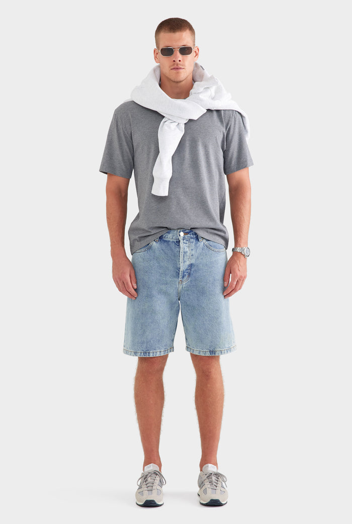Denim Bermuda Short - Light Blue